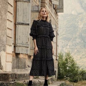 Doen Clay Dress in Black Mafia size small